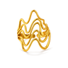 Ripple Wave Ring