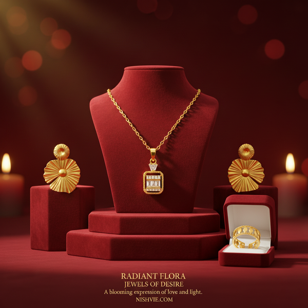 Radiant Flora Necklace Set
