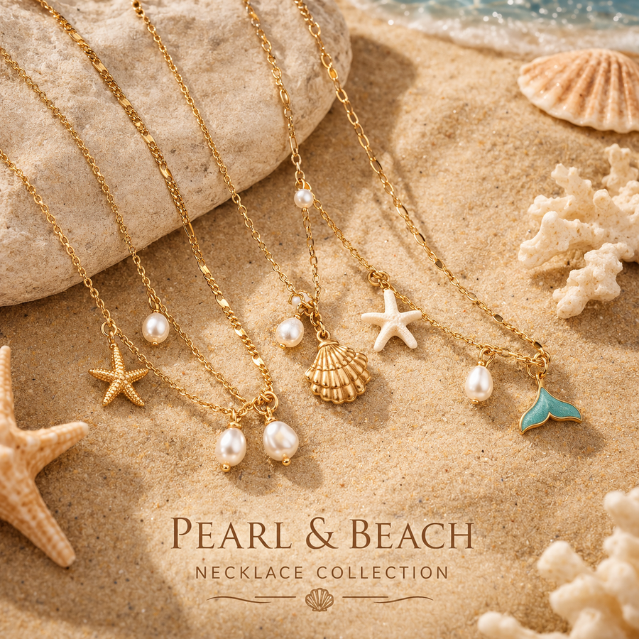Pearls & Beach - Necklaces