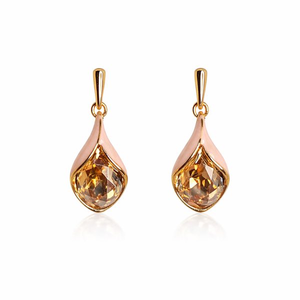 Amber Crystal Drops