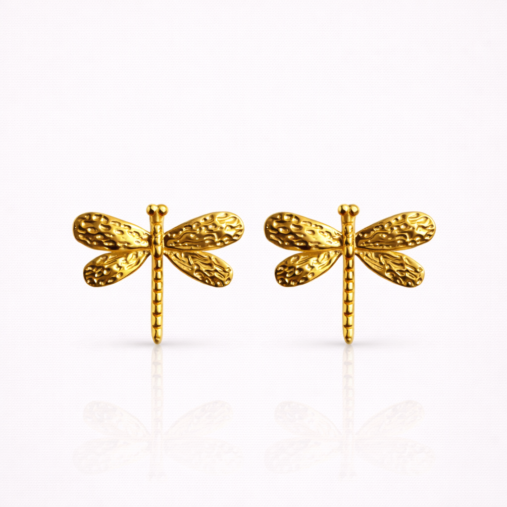 Twin Dragonfly Studs