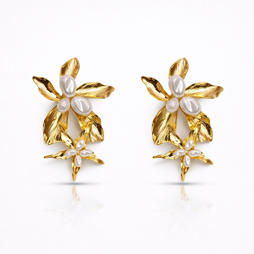 Pearl Blossom Studs
