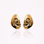 Spiral Sculpt Studs