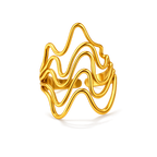 Ripple Wave Ring