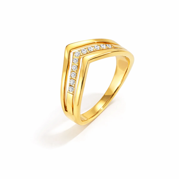 Crystal Edge Ring