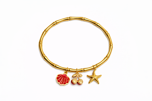 Ocean Charm Bangle