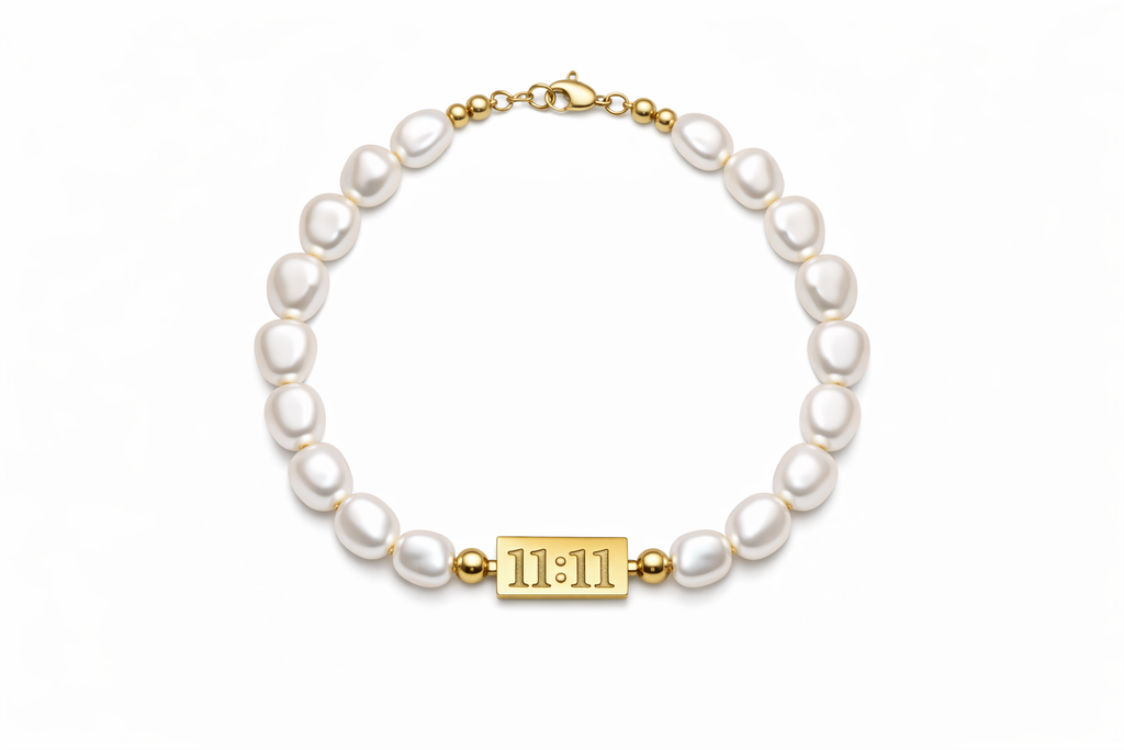 Lucky (11:11) Pearl Bracelet