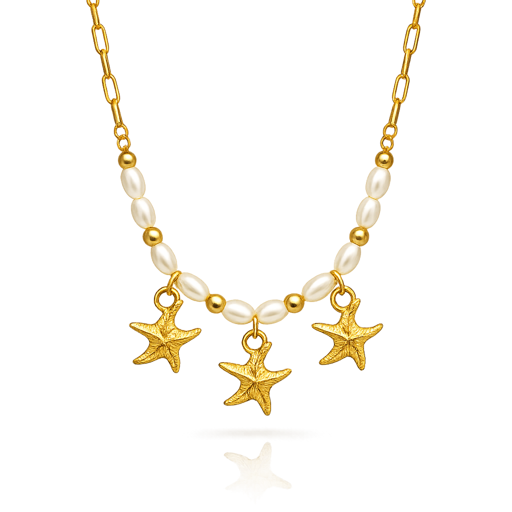 Star Pearl Necklace