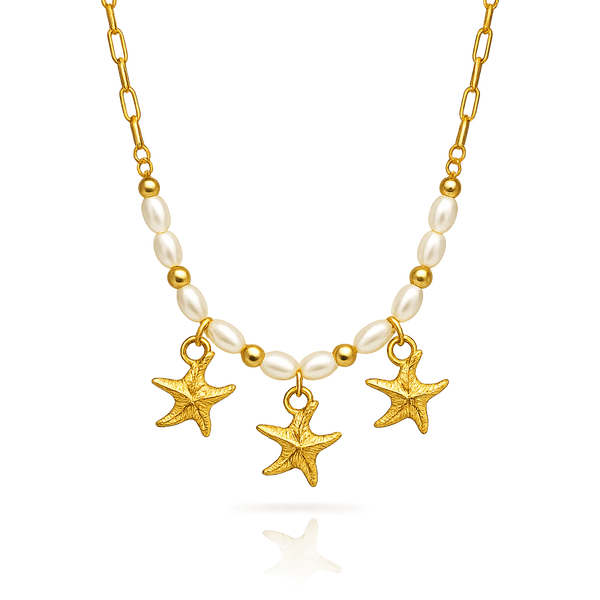 Star Pearl Necklace