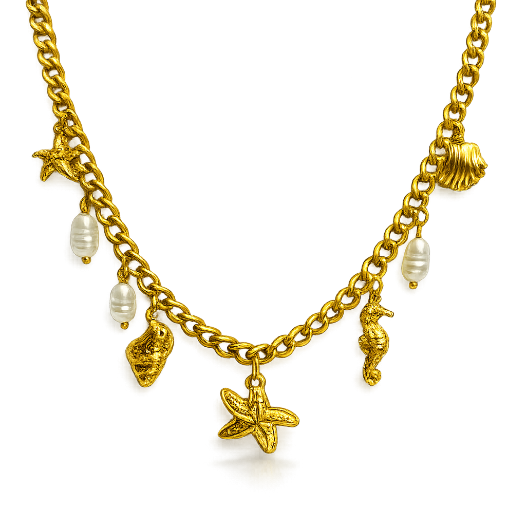 Ocean Charm Necklace