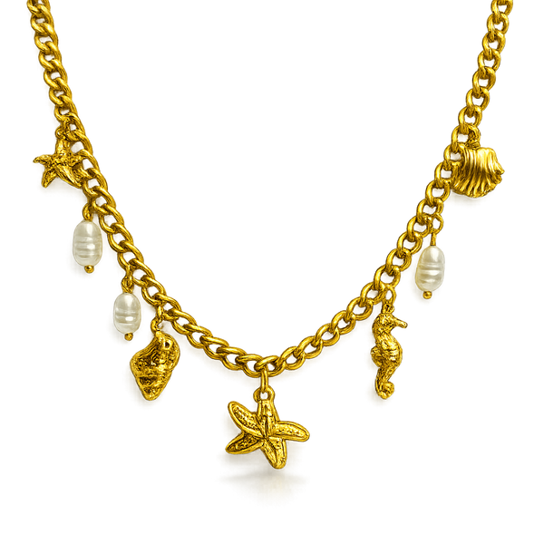 Ocean Charm Necklace