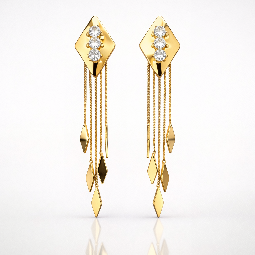 Diamond Tassel Drops
