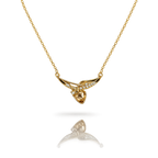 Crystal Wing Necklace