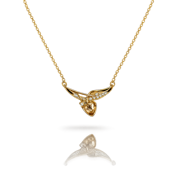 Crystal Wing Necklace