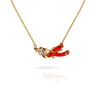 Ruby Blossom Necklace
