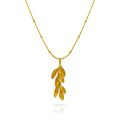 Feather Leaf Necklace