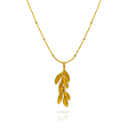 Feather Leaf Necklace