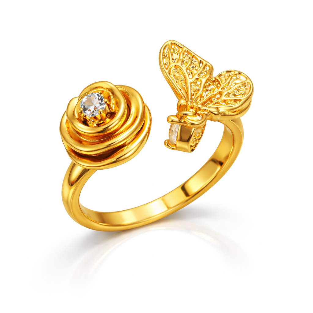 Bloom Butterfly Ring