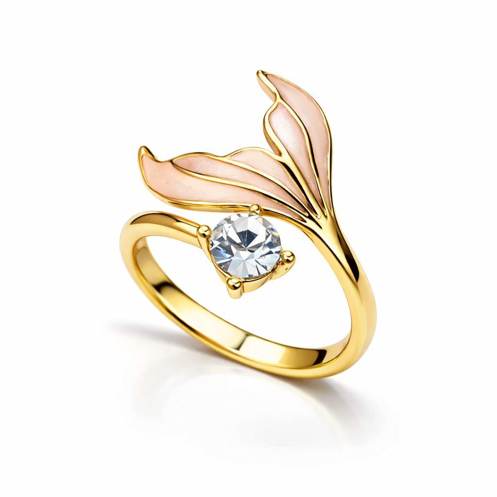 Petal Crystal Ring