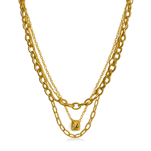 Triple Chain Necklace