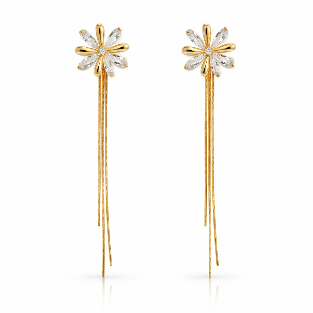 Crystal Tassel Drops