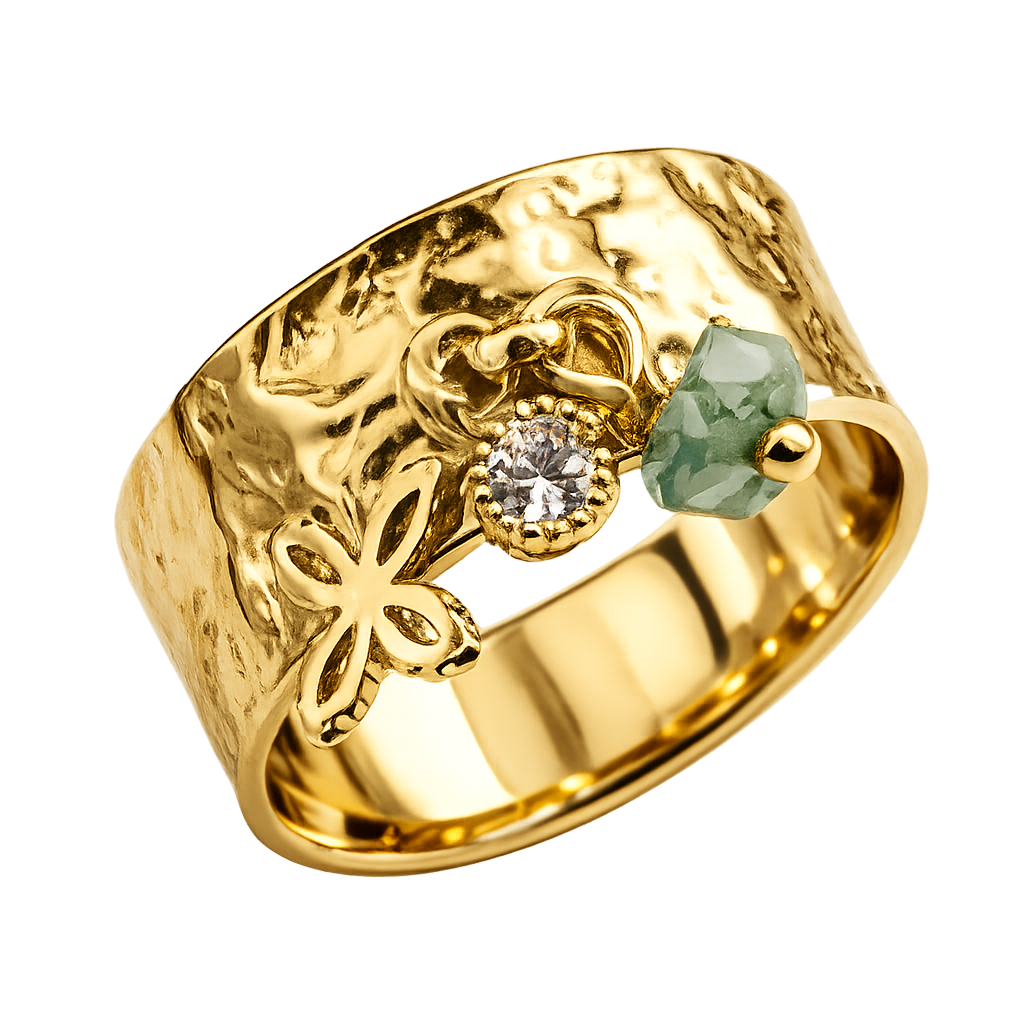 Ornate Charm Ring