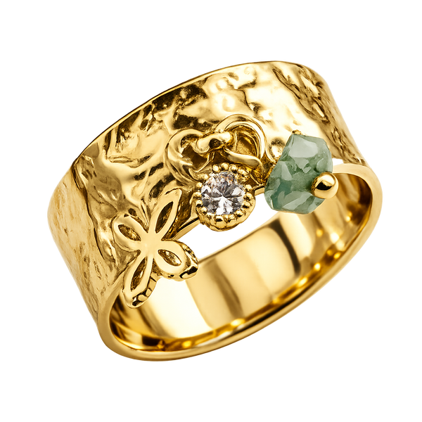 Ornate Charm Ring