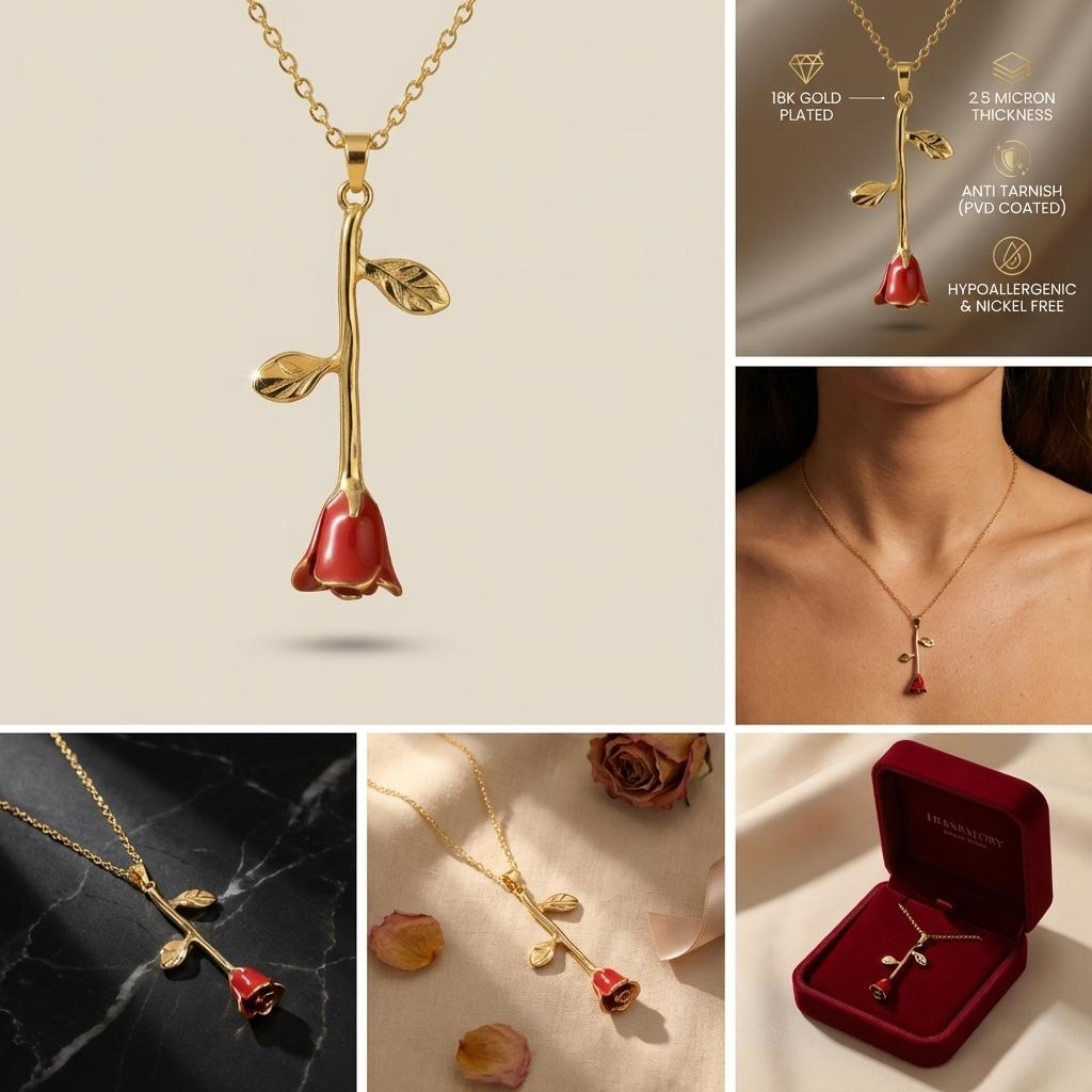 Love Rose Necklace