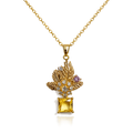 Floara Crystal Necklace