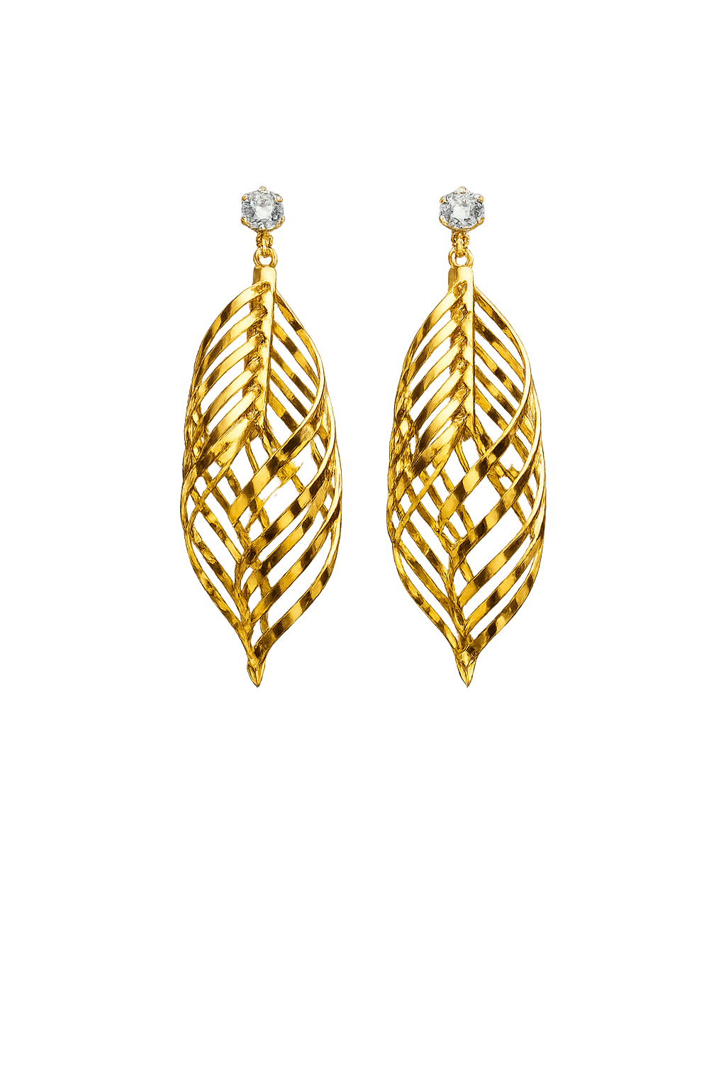Woven Leaf Drops