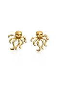 Octopus Charm Studs