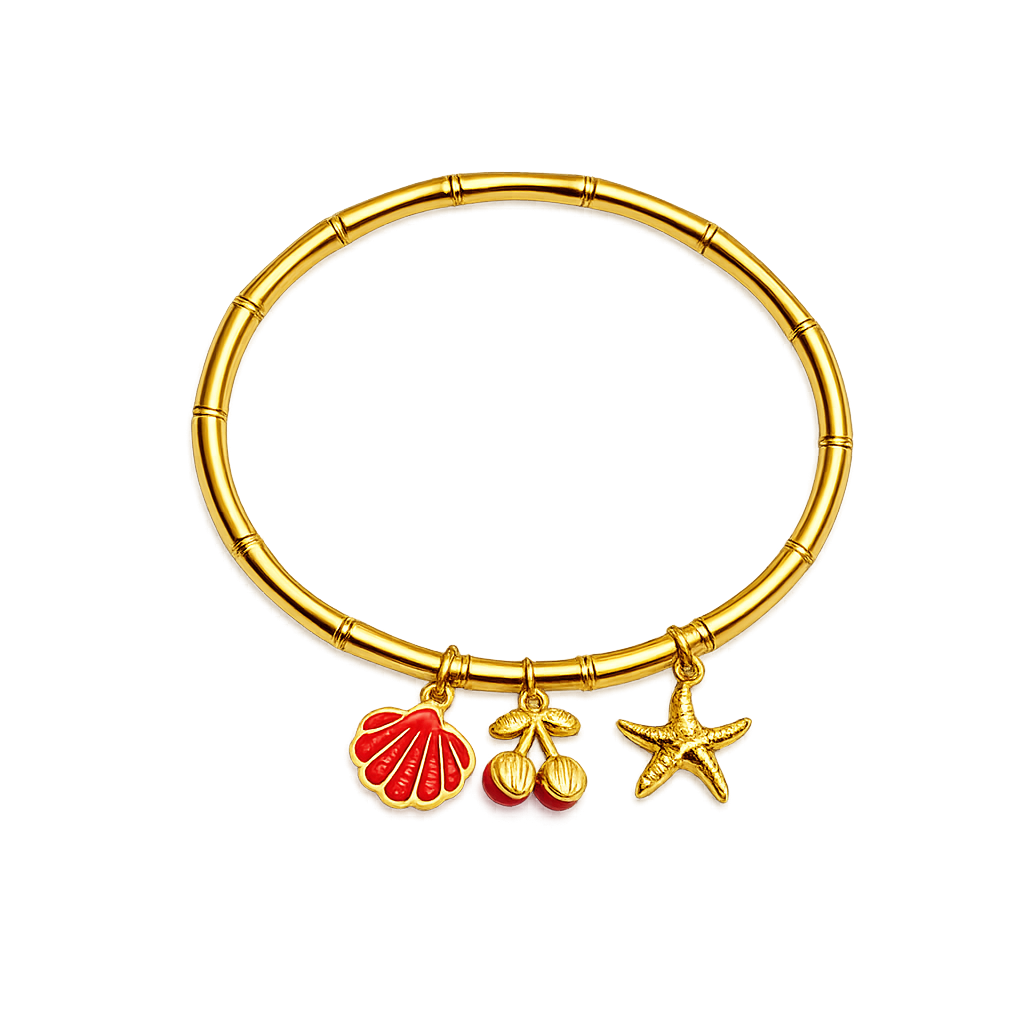 Ocean Charm Bangle