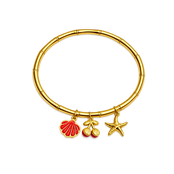 Ocean Charm Bangle