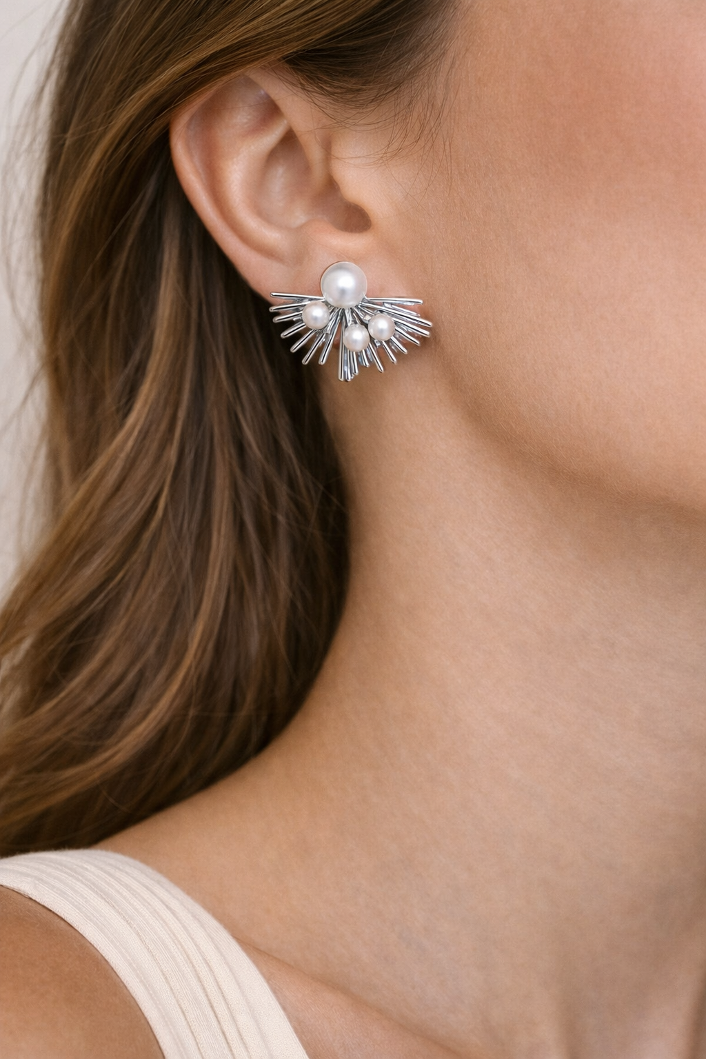 Pearl Ray Studs