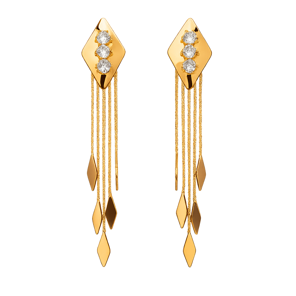 Diamond Tassel Drops