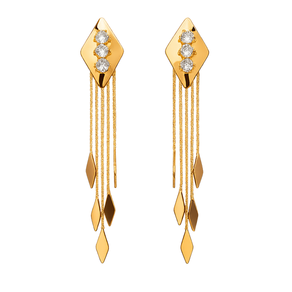 Diamond Tassel Drops