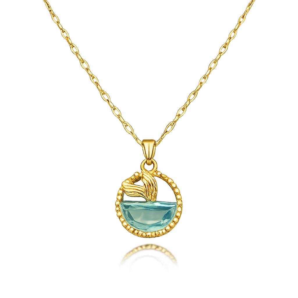 Ocean Fish Tail Necklace