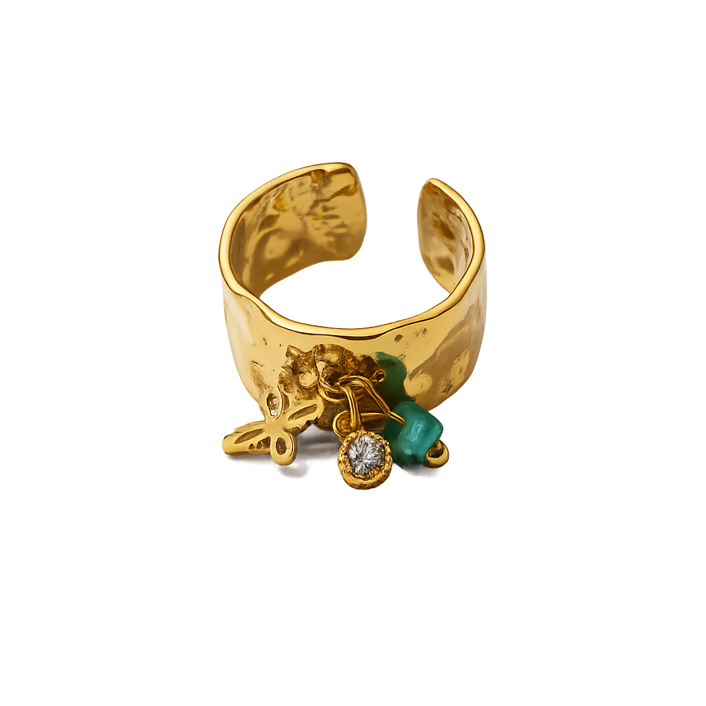 Ornate Charm Ring