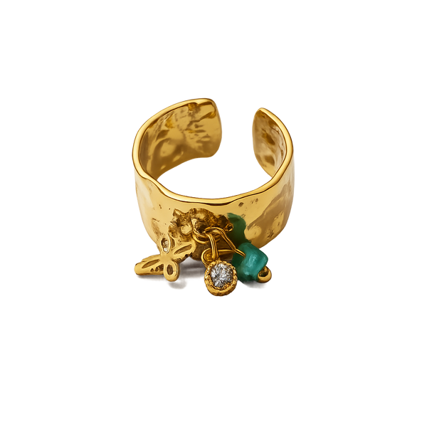 Ornate Charm Ring