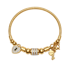 Heart & Key Bracelet