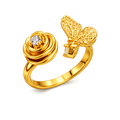 Bloom Butterfly Ring