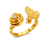 Bloom Butterfly Ring