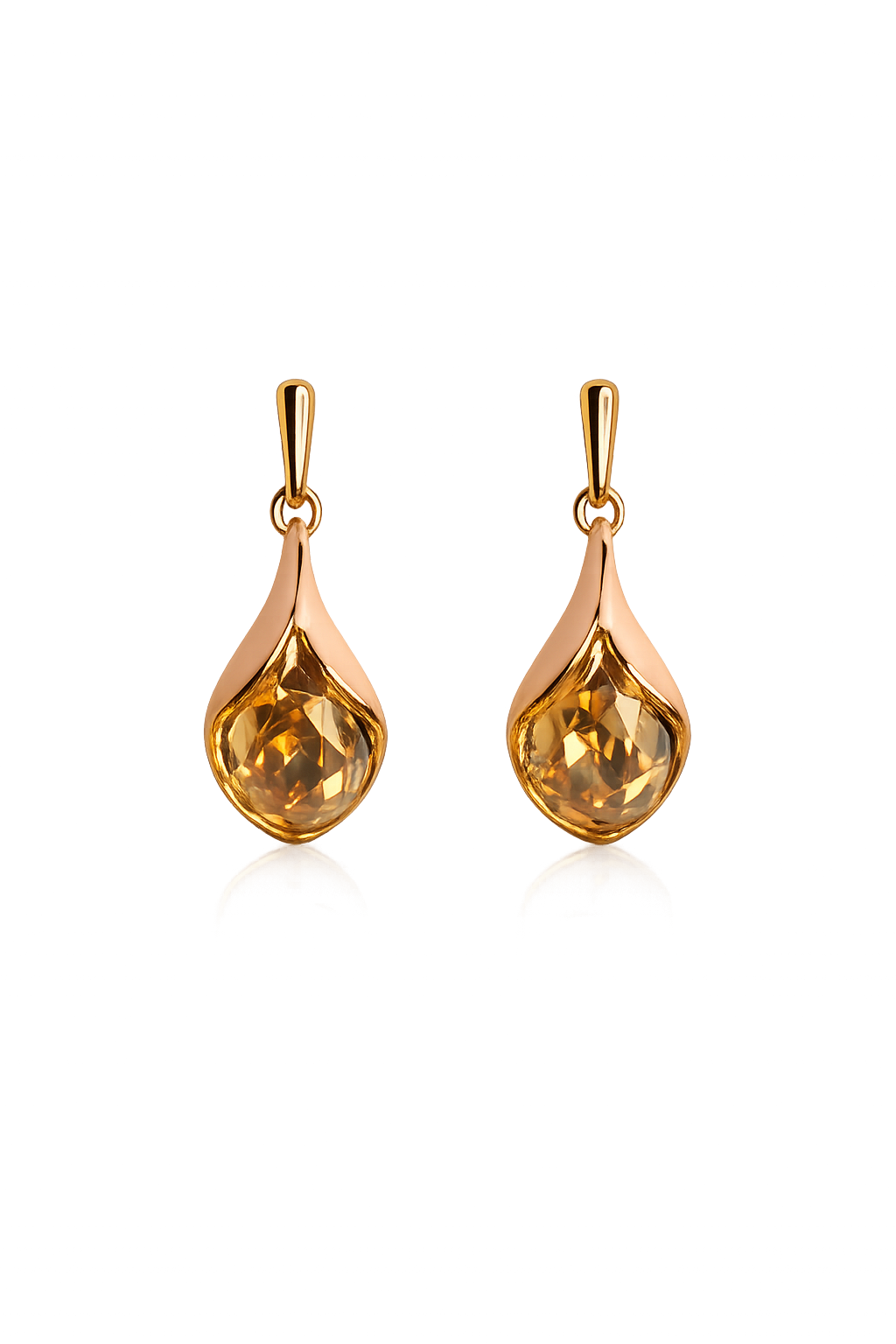 Amber Crystal Drops