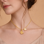 Dual Butterfly Necklace