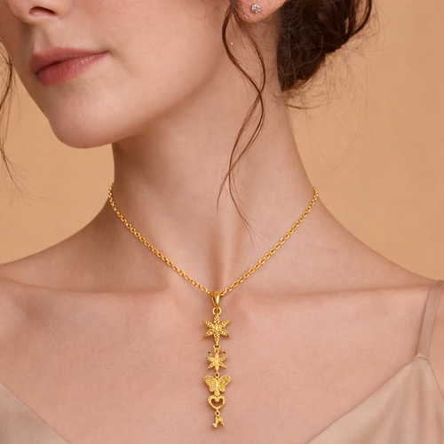 Celestial Drop Necklace