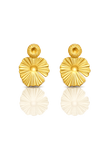 Sunburst Shell Studs