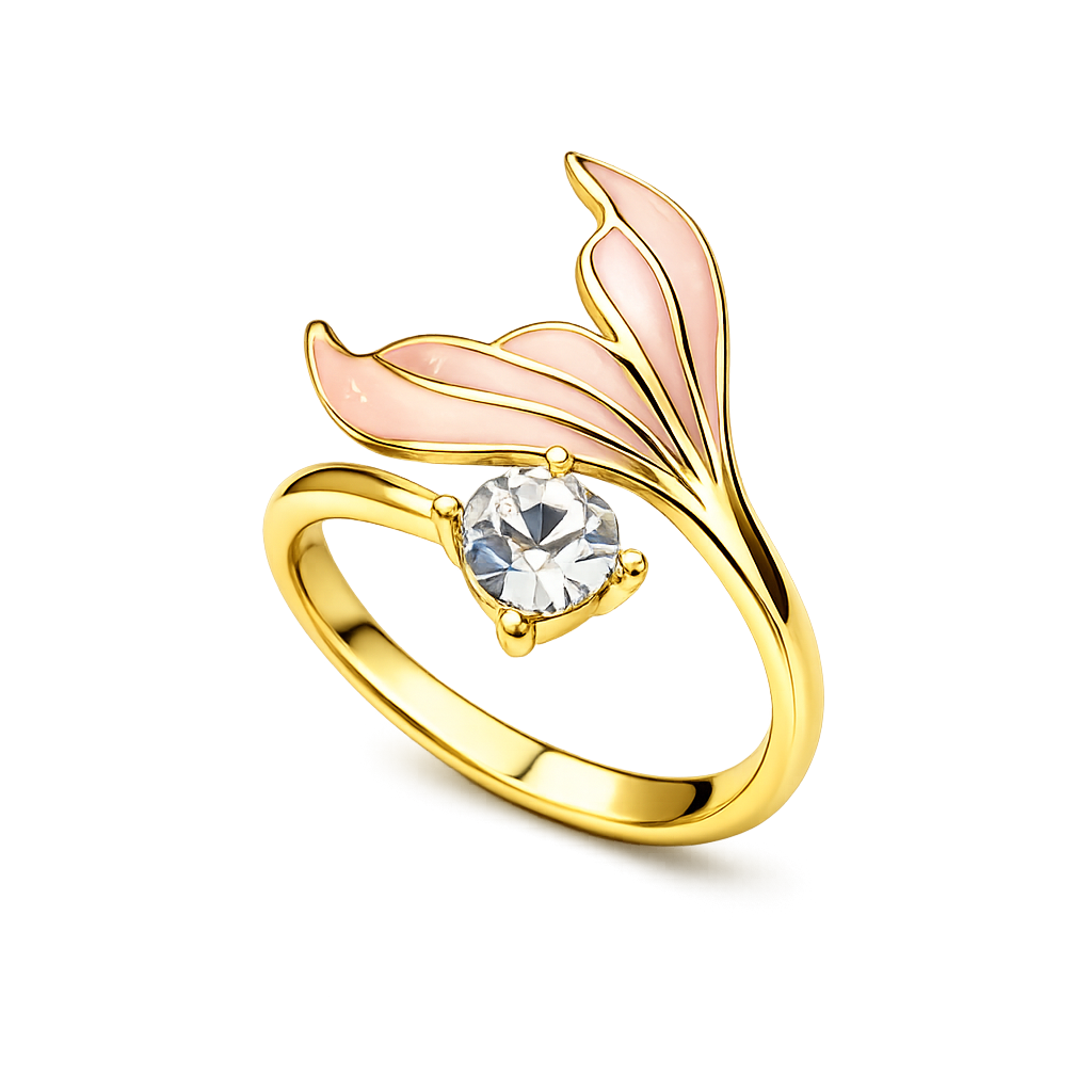 Petal Crystal Ring
