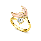 Petal Crystal Ring