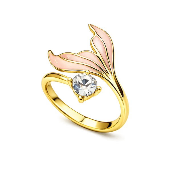 Petal Crystal Ring