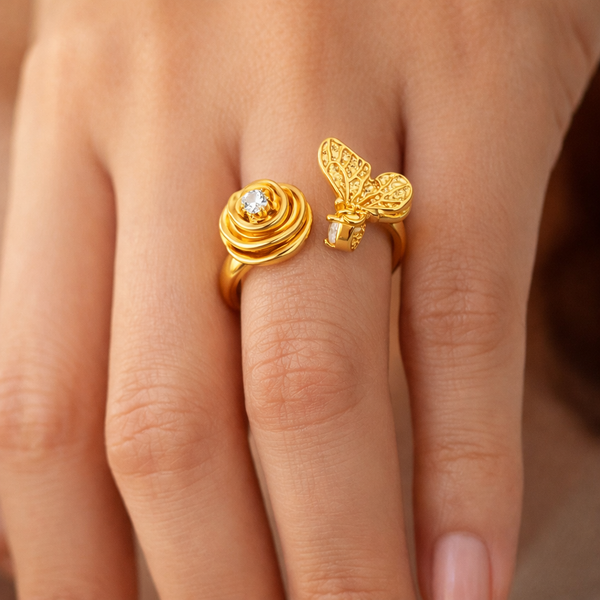 Bloom Butterfly Ring